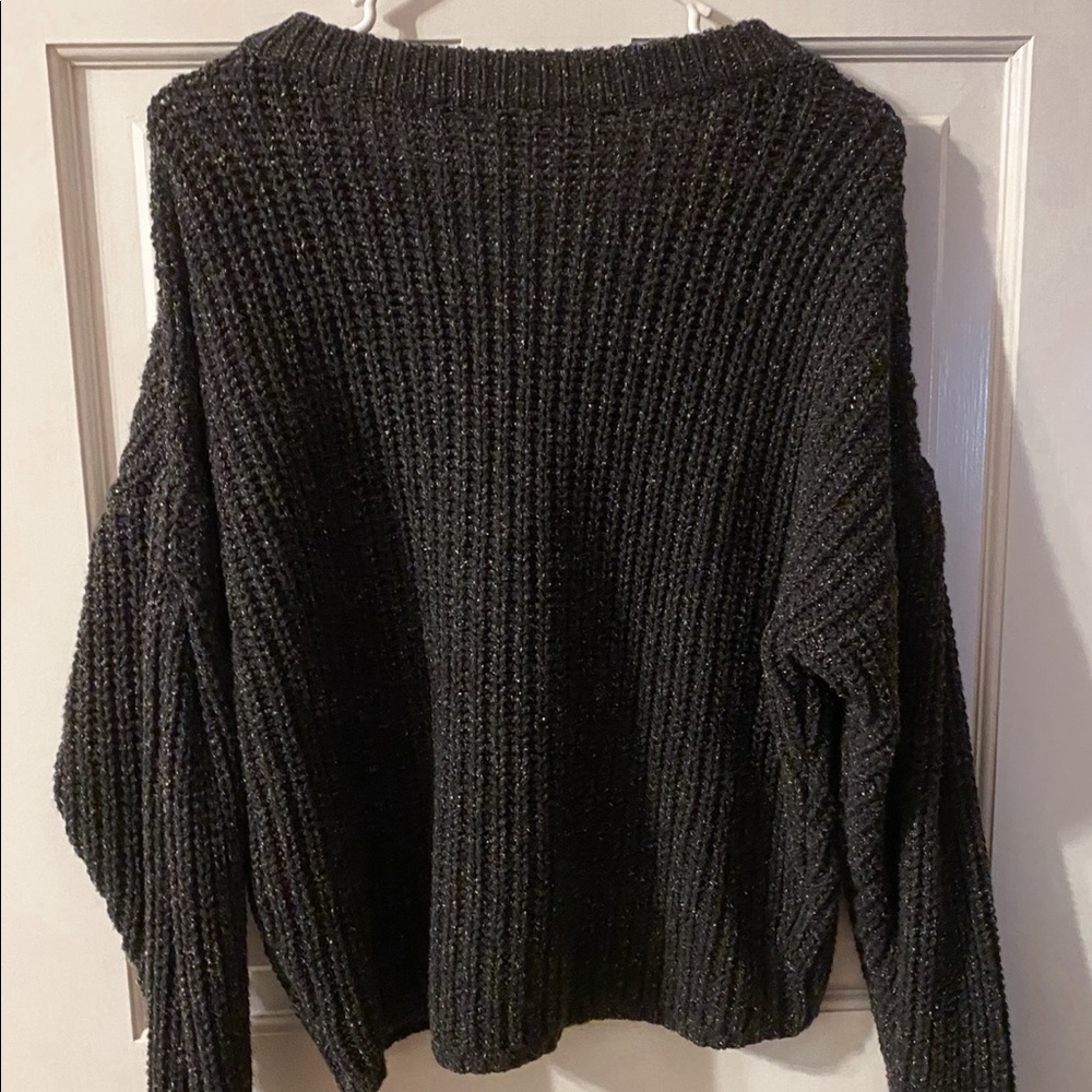 Madewell Gray Boxy Sweater - Picture 3 of 3